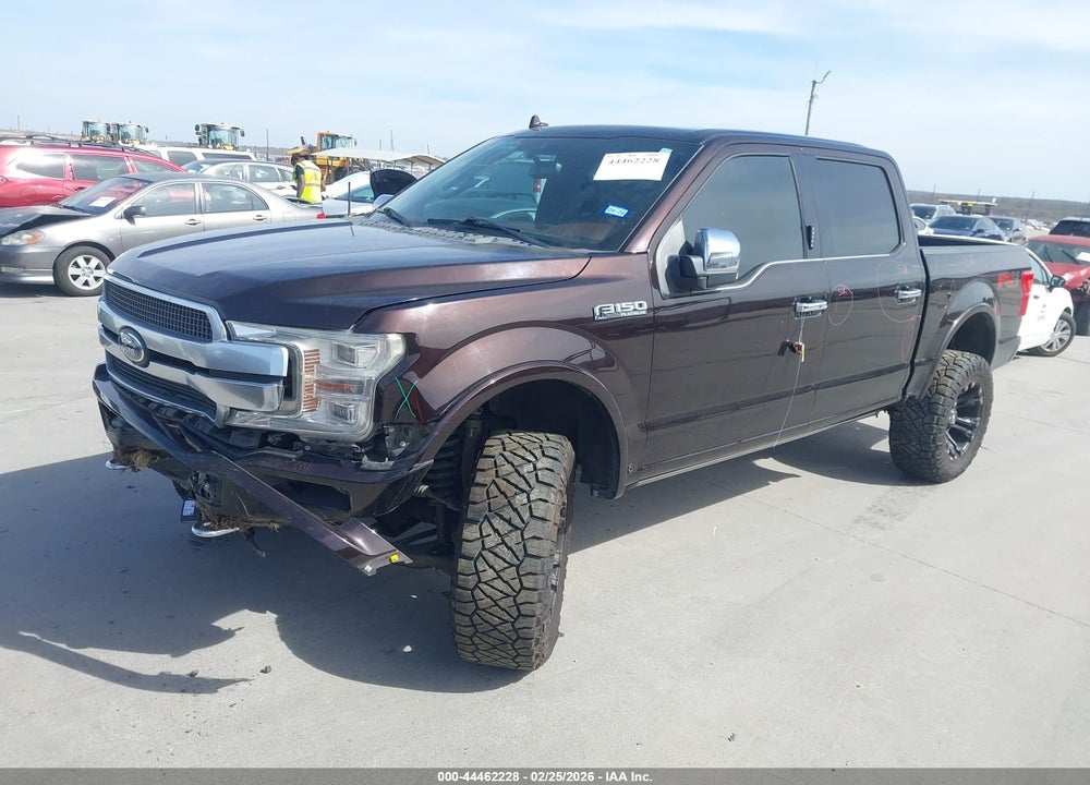 2018 FORD F-150 PLATINUM VIN: 1FTEW1EG6JFA44051