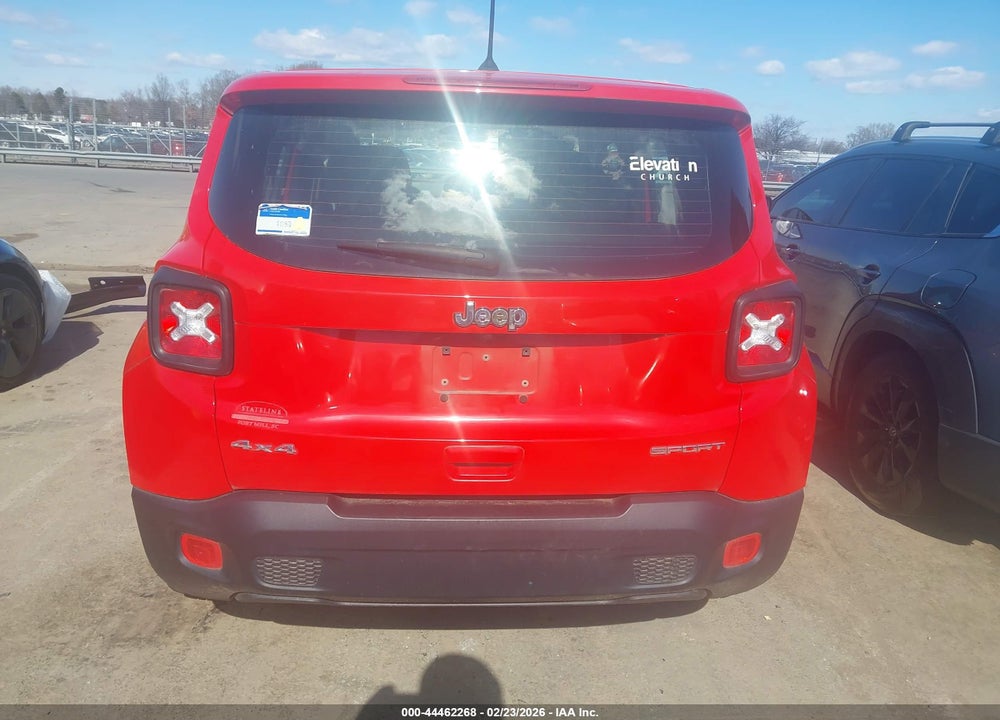 2018 JEEP RENEGADE SPORT 4X4 VIN: ZACCJBAB2JPH14293