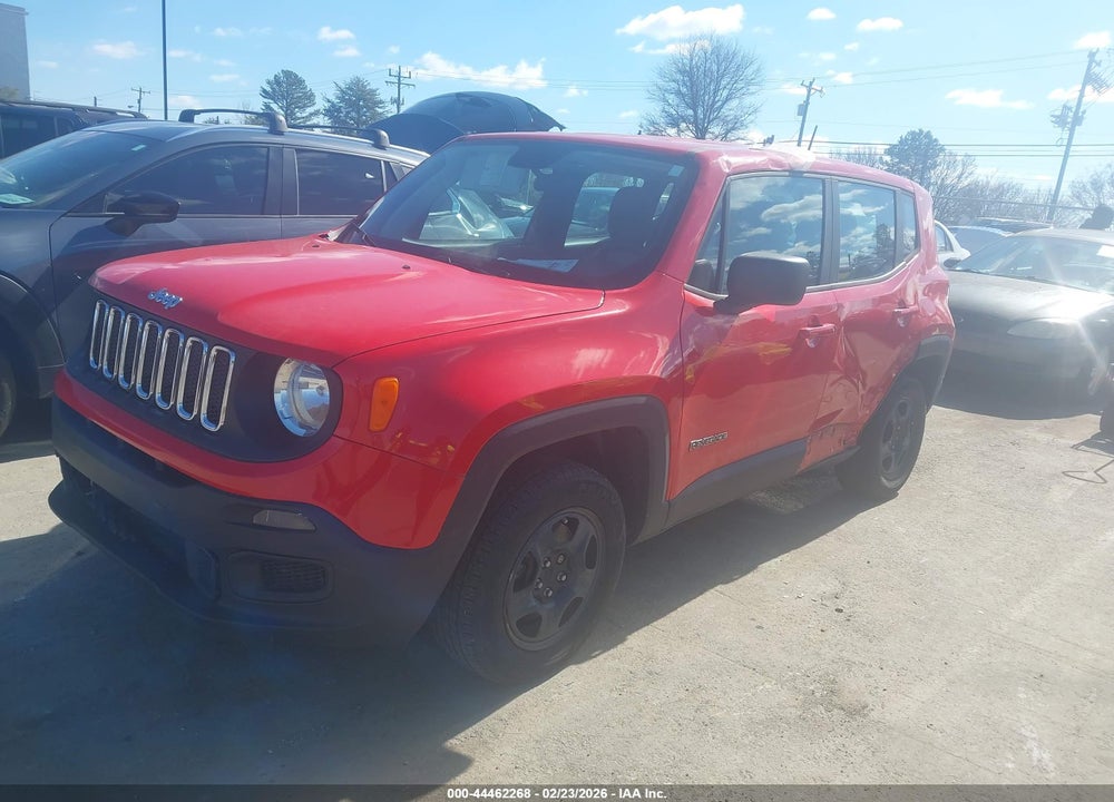 2018 JEEP RENEGADE SPORT 4X4 VIN: ZACCJBAB2JPH14293