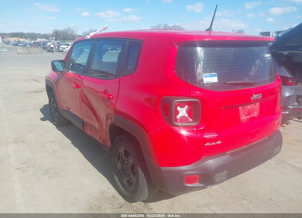 2018 JEEP RENEGADE SPORT 4X4 VIN: ZACCJBAB2JPH14293