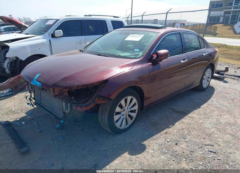 2014 HONDA ACCORD EX-L V-6 VIN: 1HGCR3F84EA013662