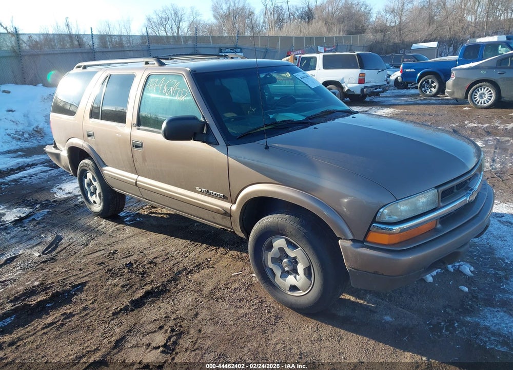 2003 CHEVROLET BLAZER LS VIN: 1GNDT13X13K164378