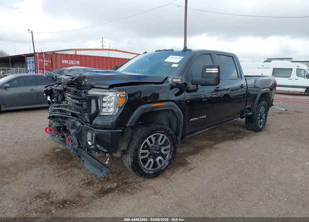 2022 GMC SIERRA 2500HD 4WD  STANDARD BED AT4 VIN: 1GT49PEY5NF299505