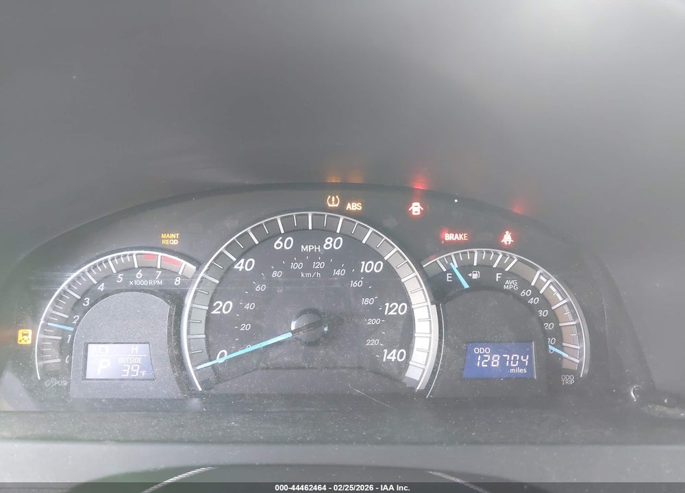 2013 TOYOTA CAMRY SE VIN: 4T1BF1FK5DU216734