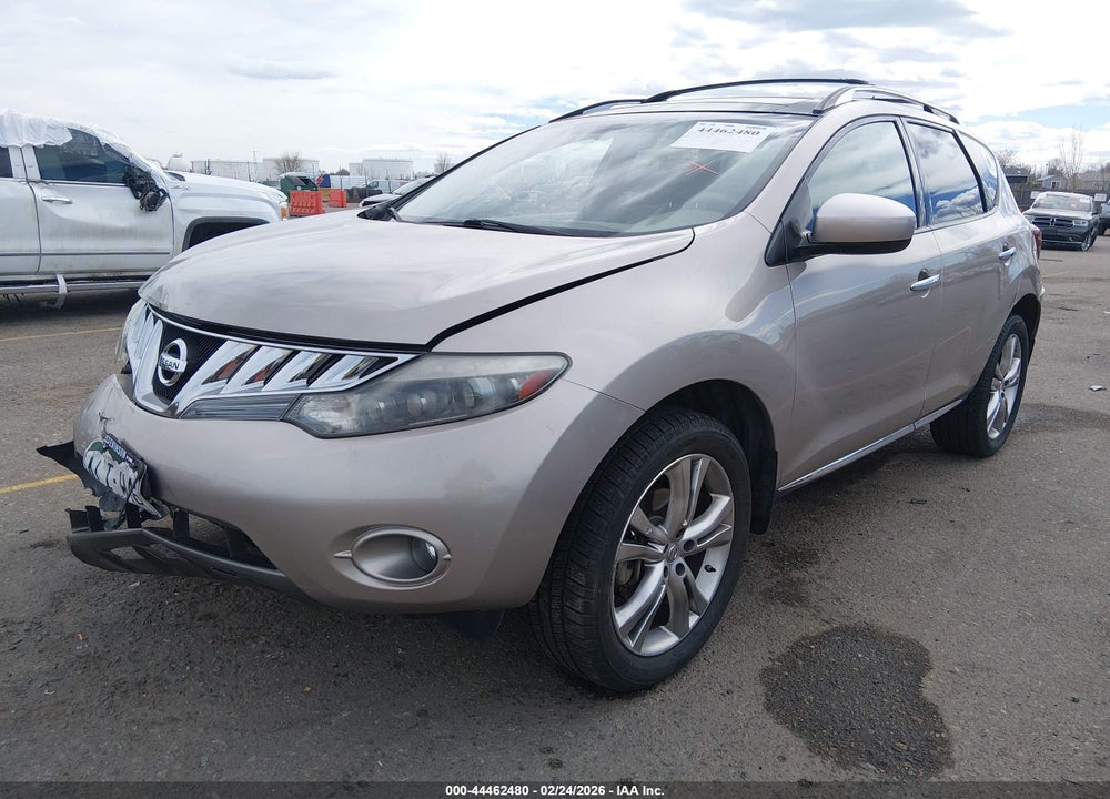 2010 NISSAN MURANO LE VIN: JN8AZ1MWXAW126089