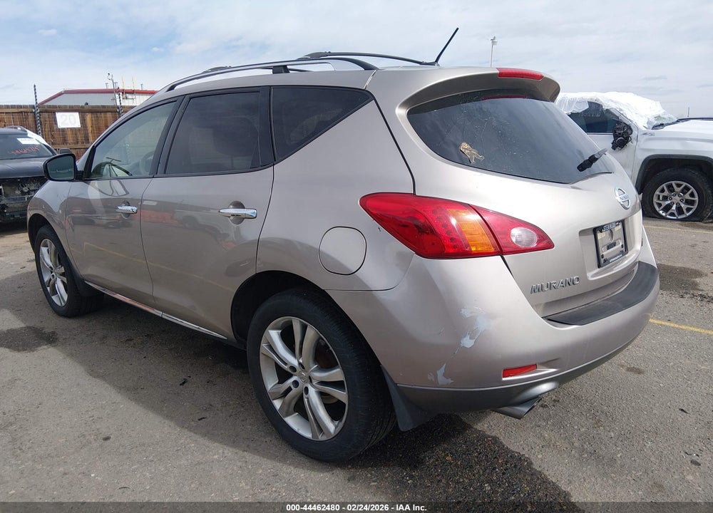 2010 NISSAN MURANO LE VIN: JN8AZ1MWXAW126089