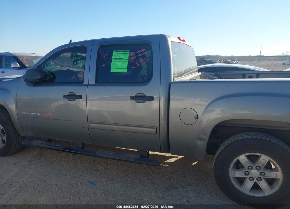 2012 GMC SIERRA 1500 SLE VIN: 3GTP1VE08CG293843