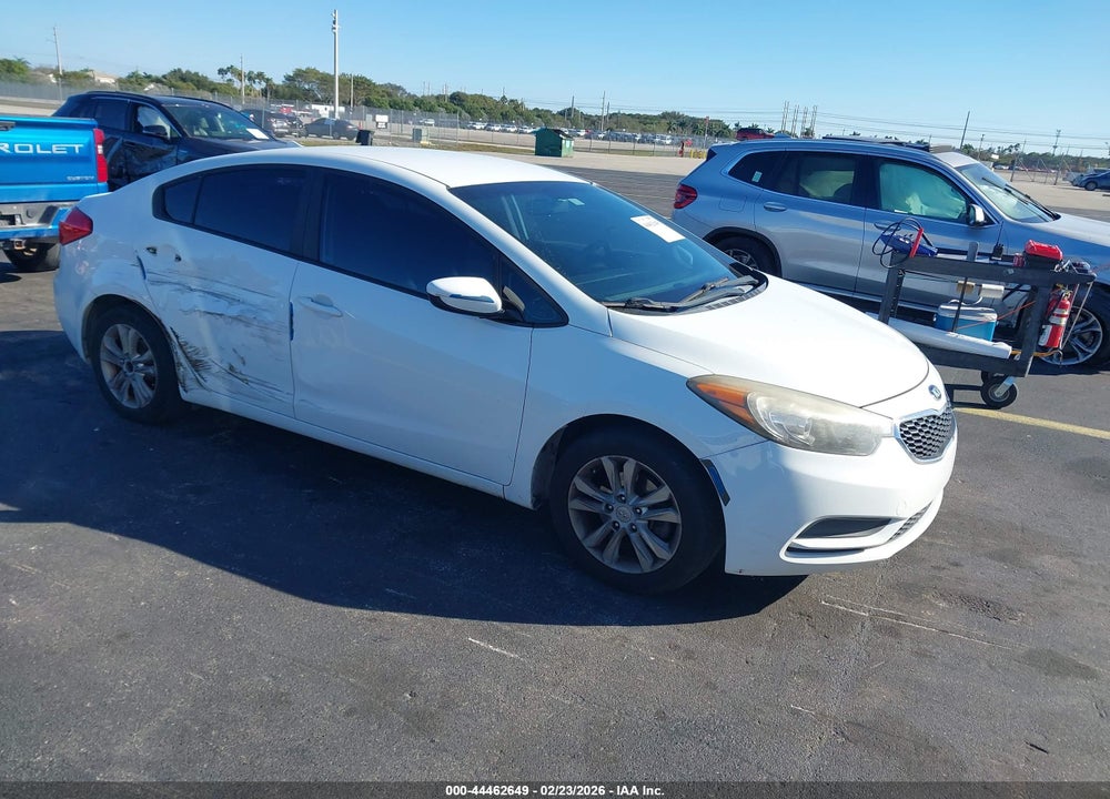 2016 KIA FORTE LX VIN: KNAFK4A63G5585004