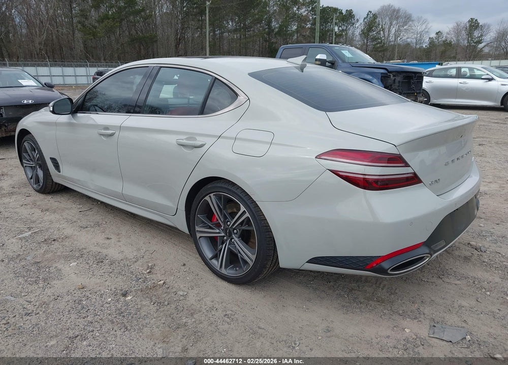 2025 GENESIS G70 2.5T AWD VIN: KMTG34SC6SU143813