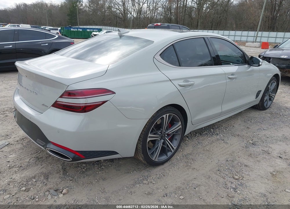 2025 GENESIS G70 2.5T AWD VIN: KMTG34SC6SU143813