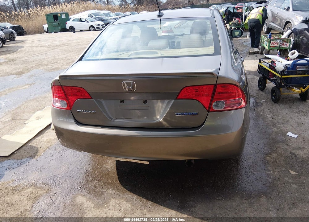 2008 HONDA CIVIC HYBRID VIN: JHMFA36278S030452