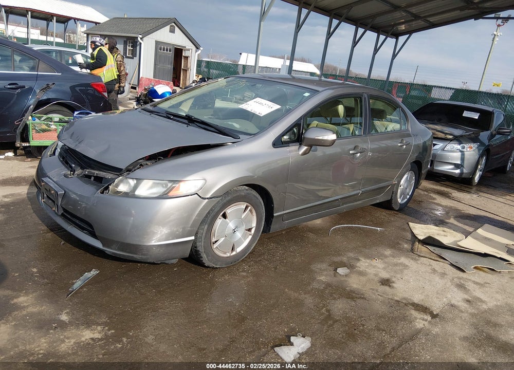 2008 HONDA CIVIC HYBRID VIN: JHMFA36278S030452