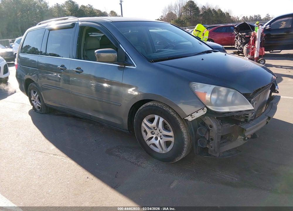 2007 HONDA ODYSSEY EX-L VIN: 5FNRL38727B434210
