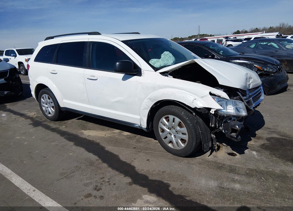 2016 DODGE JOURNEY SE VIN: 3C4PDCAB5GT230909