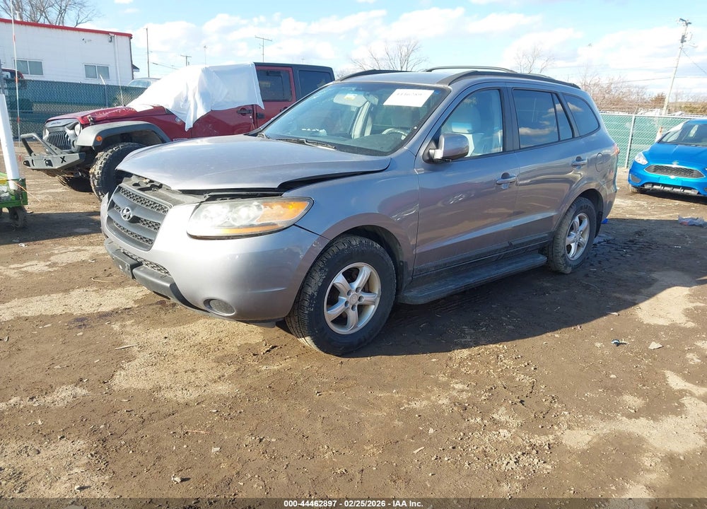 2008 HYUNDAI SANTA FE GLS VIN: 5NMSG13D68H175437