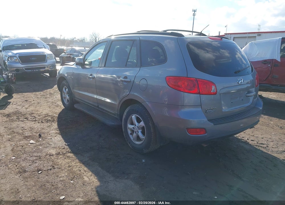 2008 HYUNDAI SANTA FE GLS VIN: 5NMSG13D68H175437