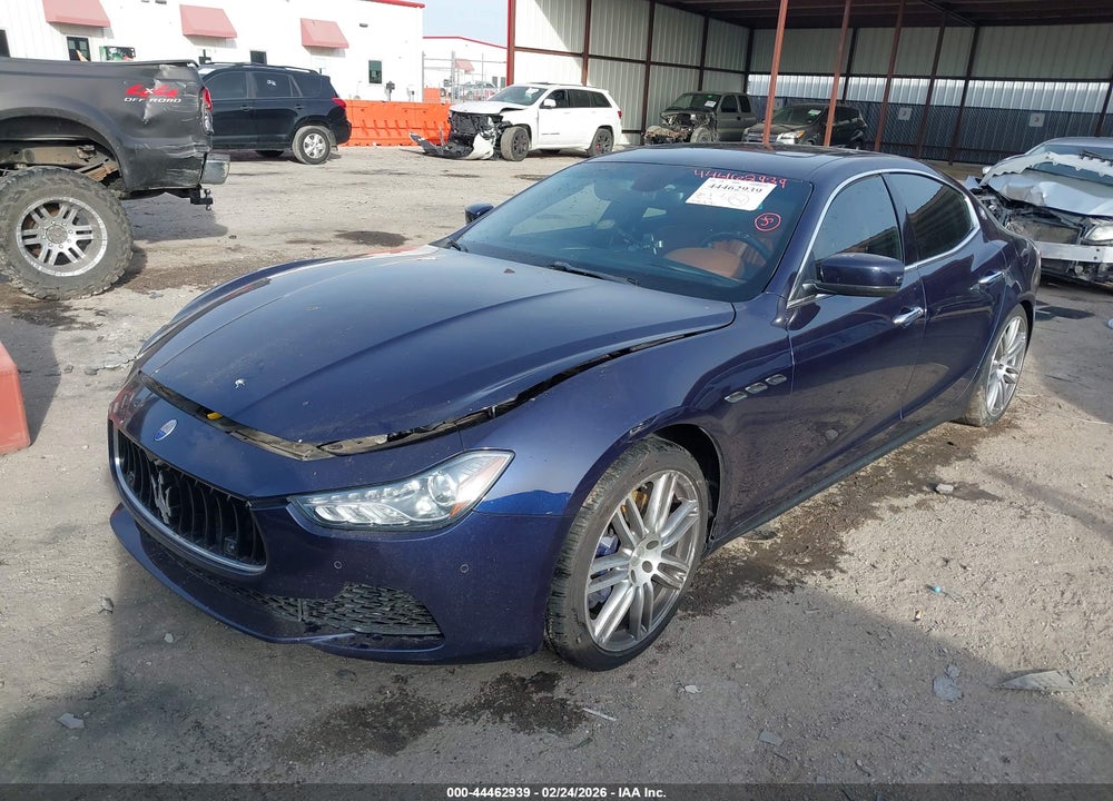 2015 MASERATI GHIBLI S Q4 VIN: ZAM57RTAXF1139268