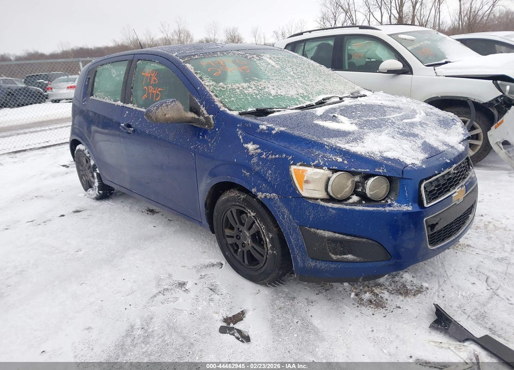 2013 CHEVROLET SONIC LT AUTO VIN: 1G1JC6SH8D4244066