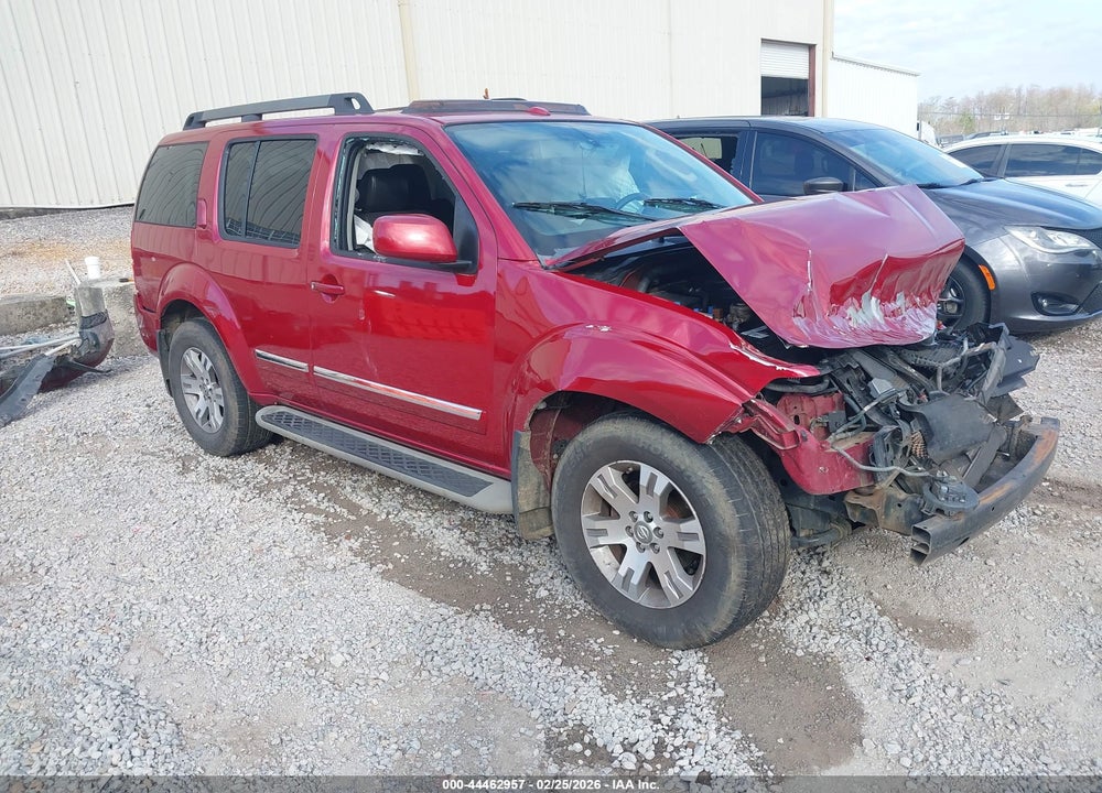 2012 NISSAN PATHFINDER SILVER VIN: 5N1AR1NN0CC609754