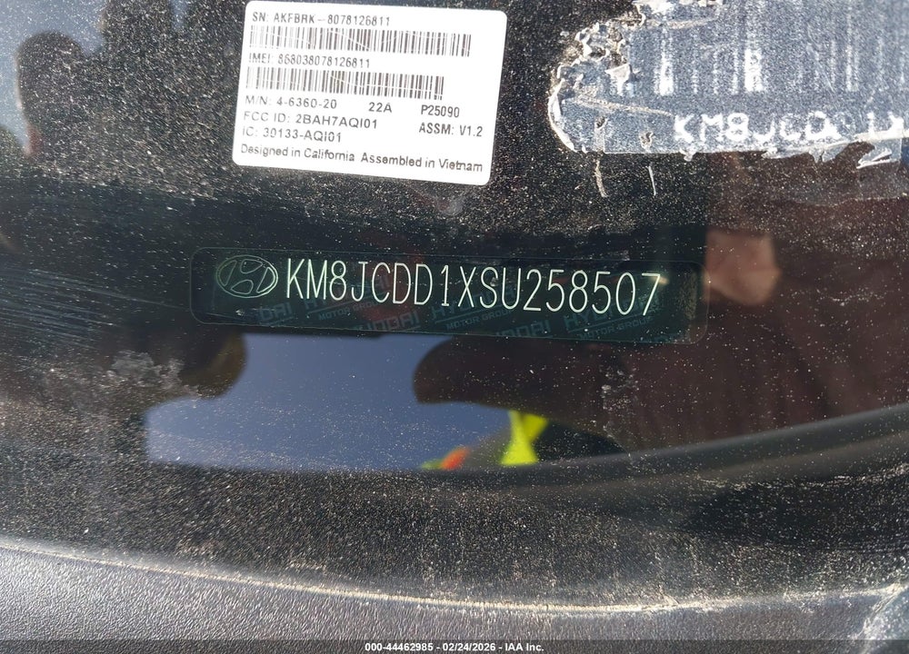 2025 HYUNDAI TUCSON HYBRID SEL CONVENIENCE VIN: KM8JCDD1XSU258507