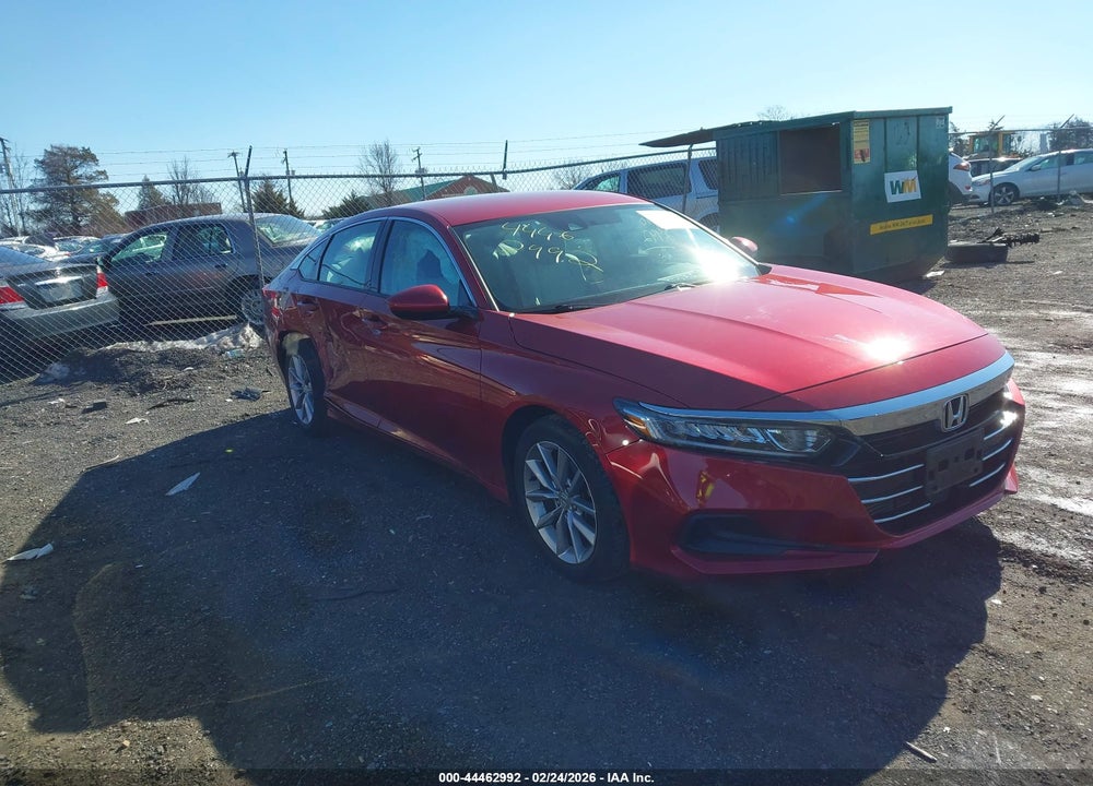2021 HONDA ACCORD LX VIN: 1HGCV1F18MA051994