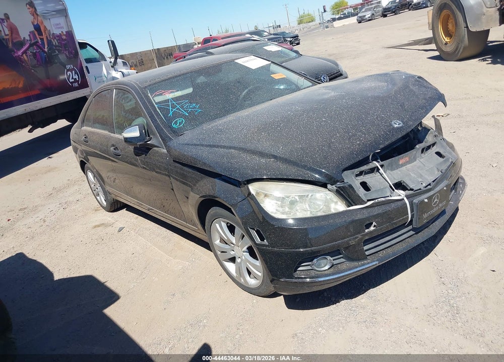 2008 MERCEDES-BENZ C 300 LUXURY VIN: WDDGF54X38F052237