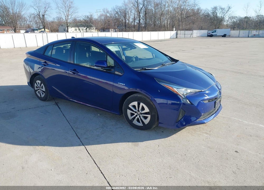 2017 TOYOTA PRIUS THREE VIN: JTDKARFU1H3534591