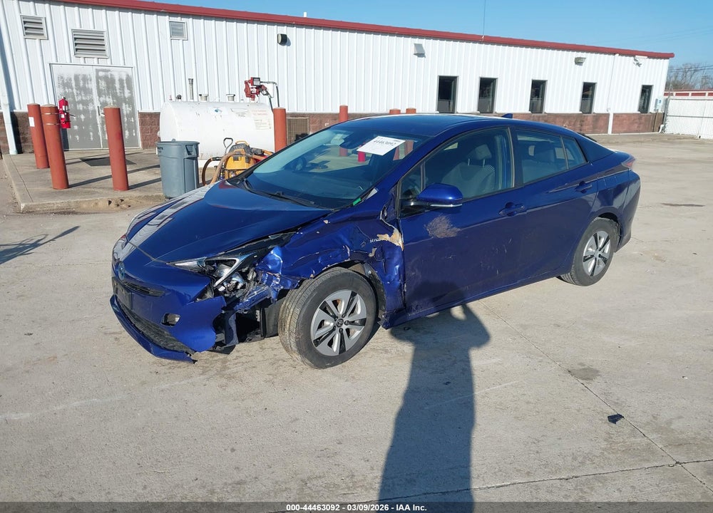 2017 TOYOTA PRIUS THREE VIN: JTDKARFU1H3534591