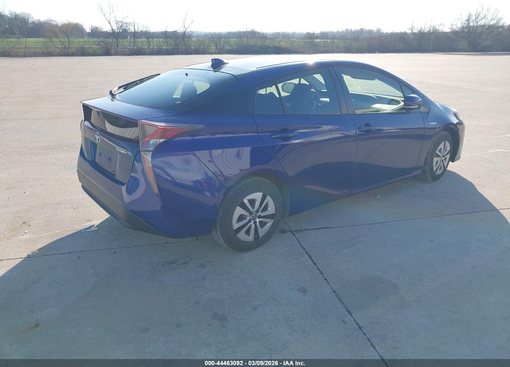 2017 TOYOTA PRIUS THREE VIN: JTDKARFU1H3534591