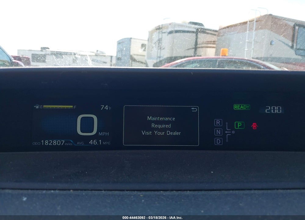 2017 TOYOTA PRIUS THREE VIN: JTDKARFU1H3534591