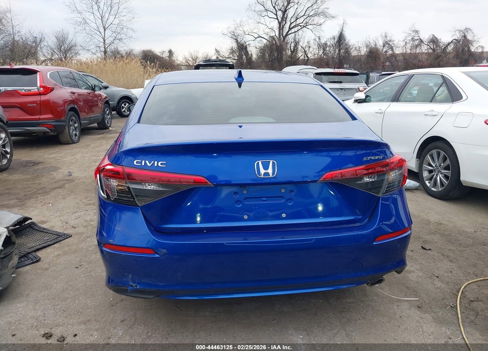 2022 HONDA CIVIC SPORT VIN: 2HGFE2F59NH543927