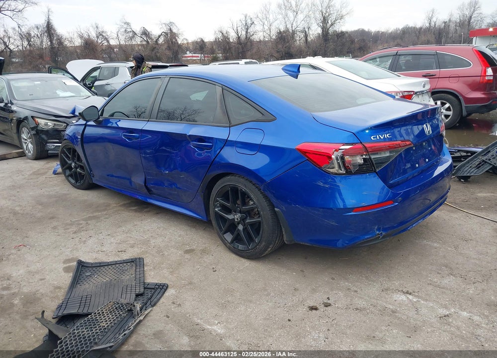 2022 HONDA CIVIC SPORT VIN: 2HGFE2F59NH543927