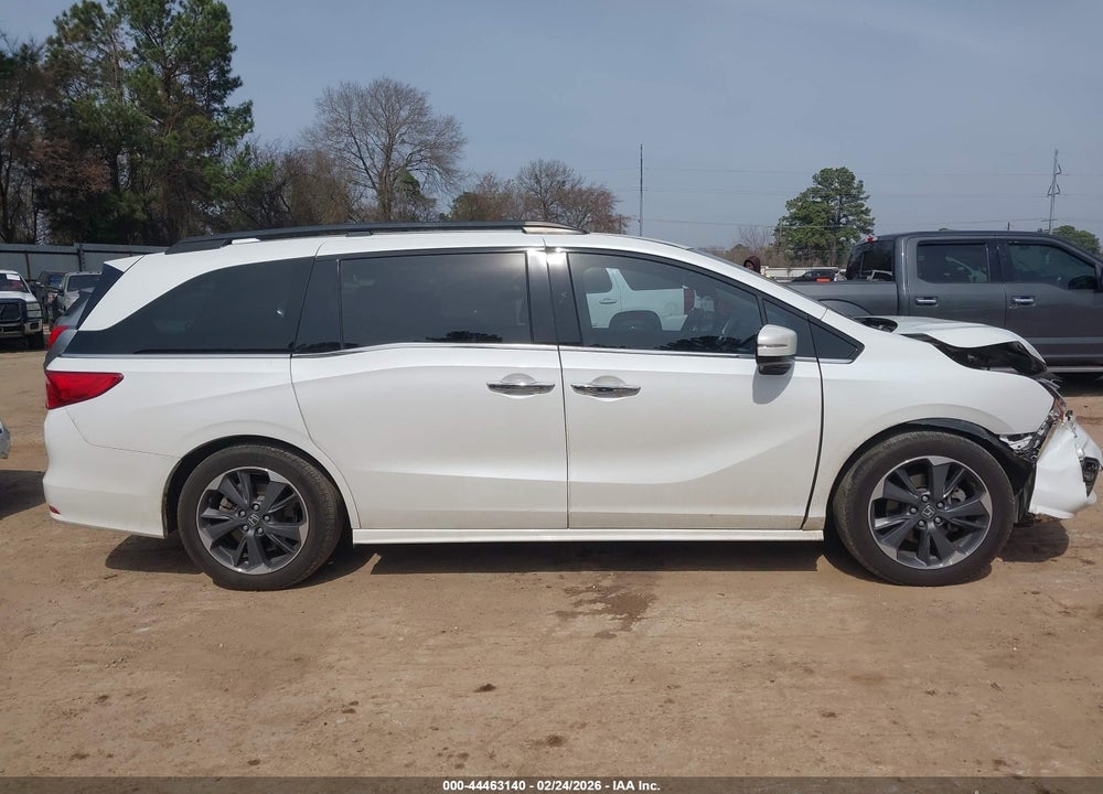 2022 HONDA ODYSSEY ELITE VIN: 5FNRL6H95NB061826