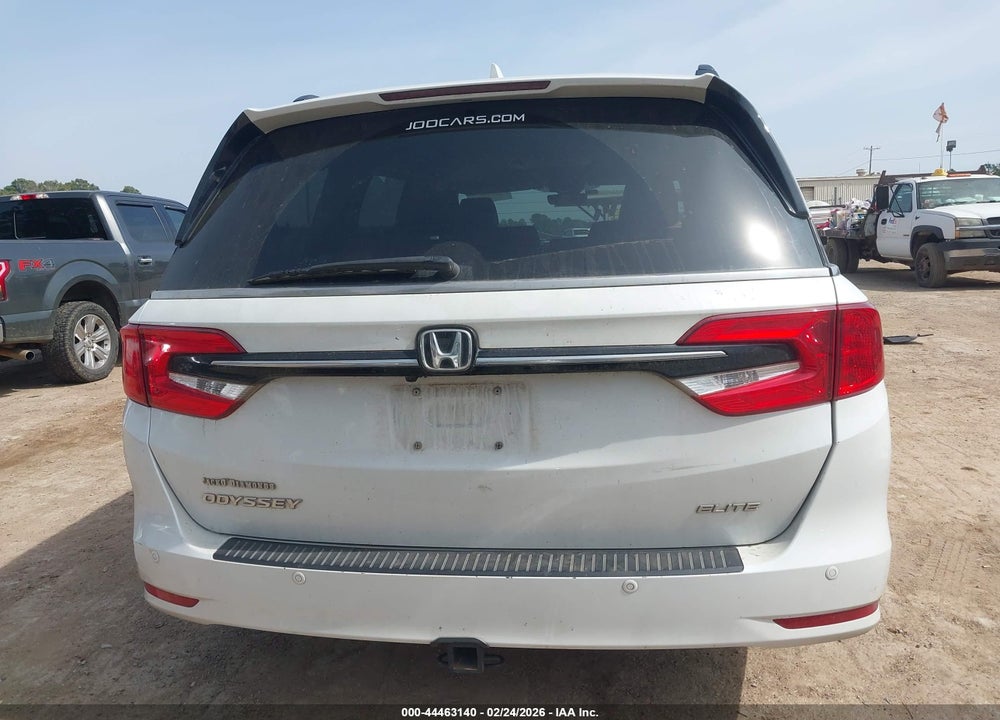 2022 HONDA ODYSSEY ELITE VIN: 5FNRL6H95NB061826