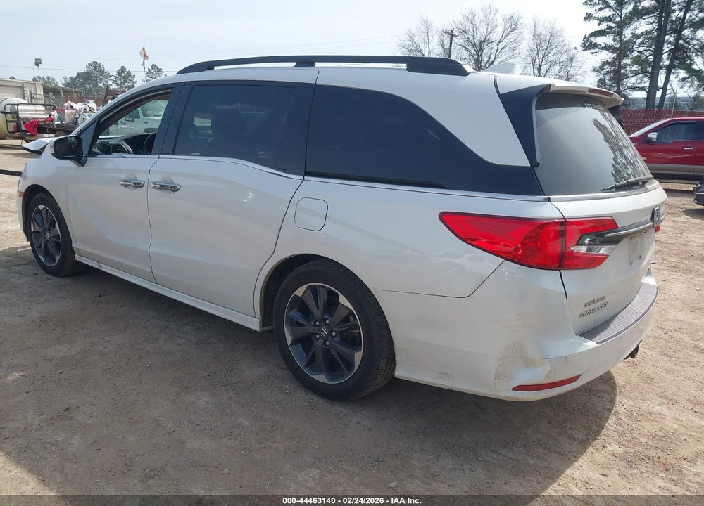 2022 HONDA ODYSSEY ELITE VIN: 5FNRL6H95NB061826