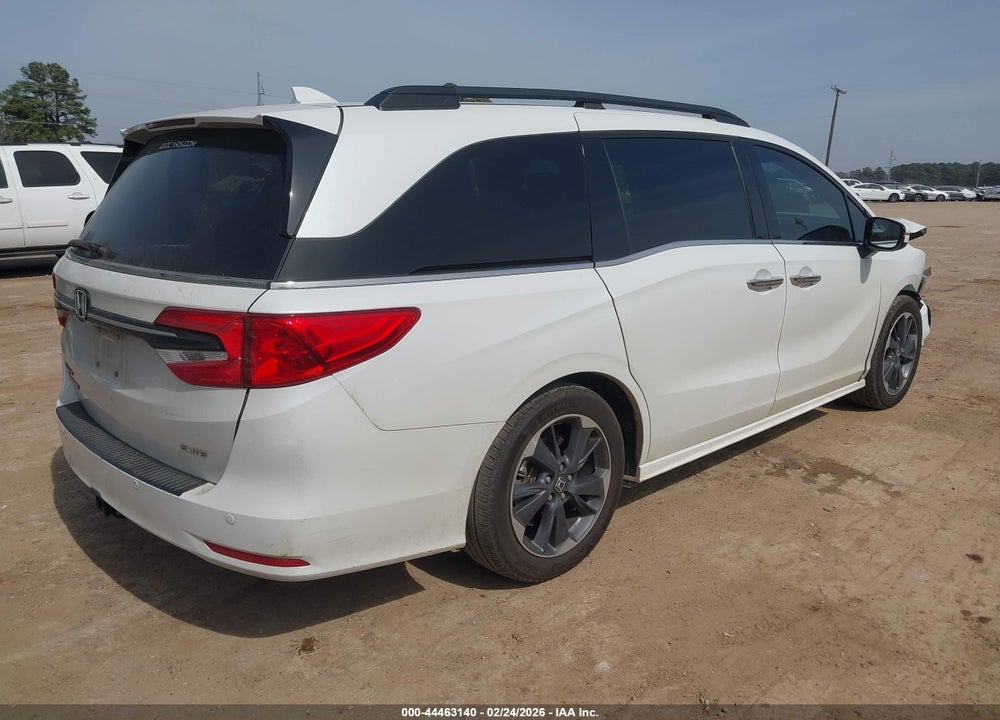2022 HONDA ODYSSEY ELITE VIN: 5FNRL6H95NB061826