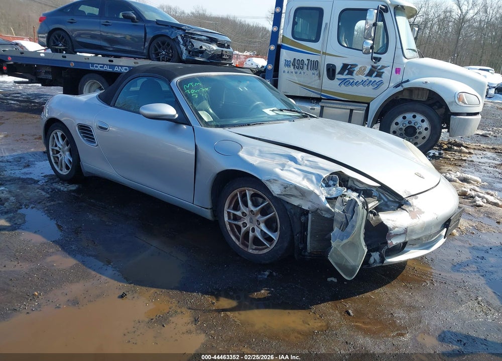 2004 PORSCHE BOXSTER VIN: WP0CA29844U620458