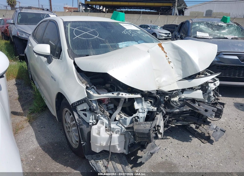 2021 TOYOTA COROLLA HYBRID LE VIN: JTDEAMDE5MJ035195