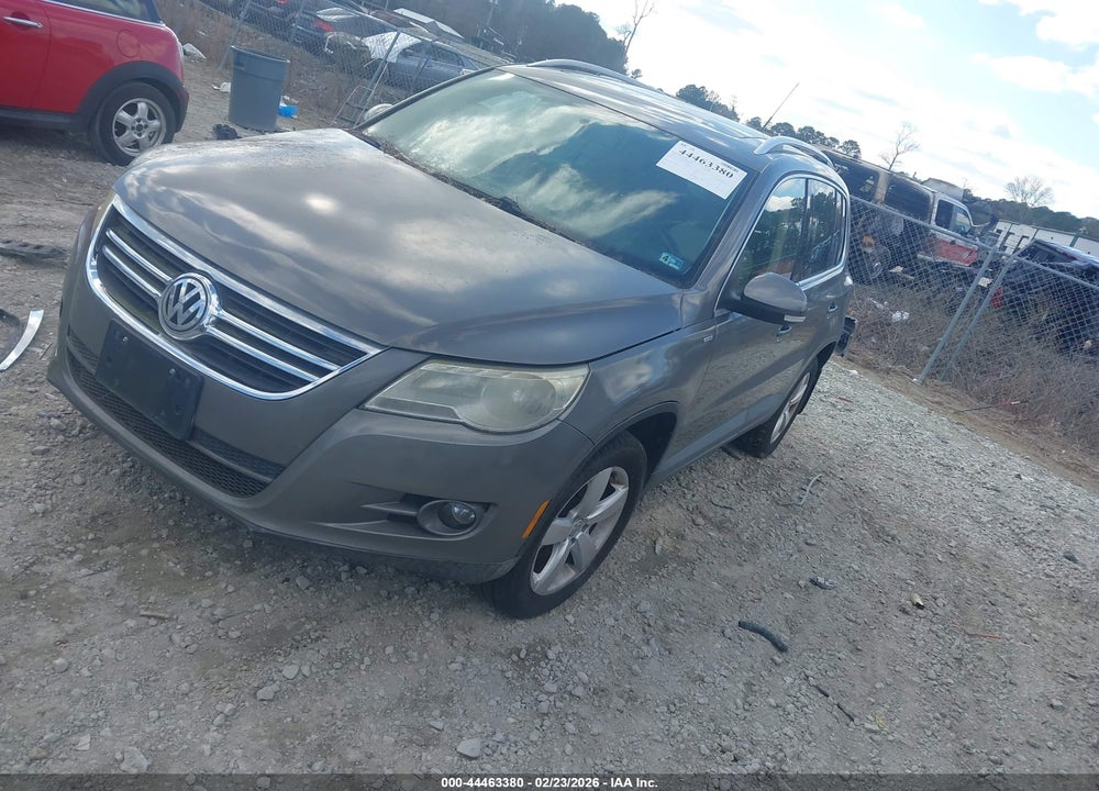 2010 VOLKSWAGEN TIGUAN WOLFSBURG EDITION VIN: WVGBV7AX6AW513620