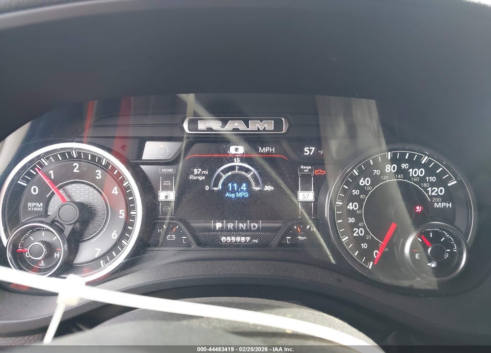 2022 RAM 1500 BIG HORN  4X4 5'7 BOX VIN: 1C6SRFFT0NN168399