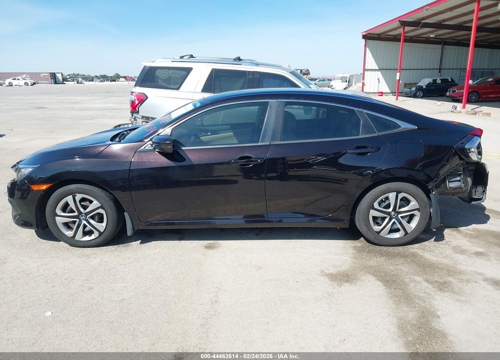 2016 HONDA CIVIC LX VIN: 19XFC2F52GE008537