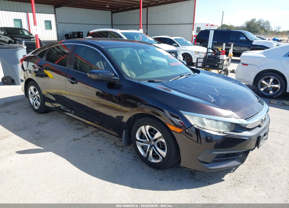 2016 HONDA CIVIC LX VIN: 19XFC2F52GE008537