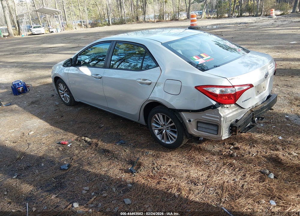 2015 TOYOTA COROLLA LE PLUS VIN: 2T1BURHE2FC380670