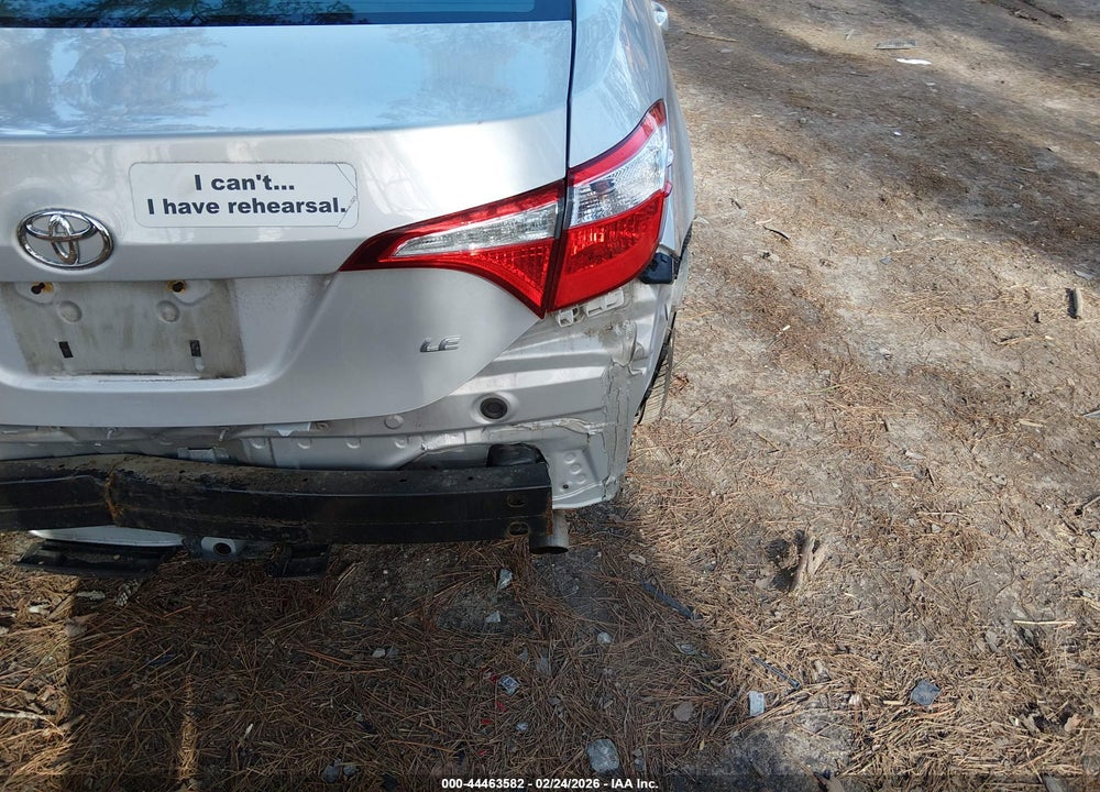 2015 TOYOTA COROLLA LE PLUS VIN: 2T1BURHE2FC380670