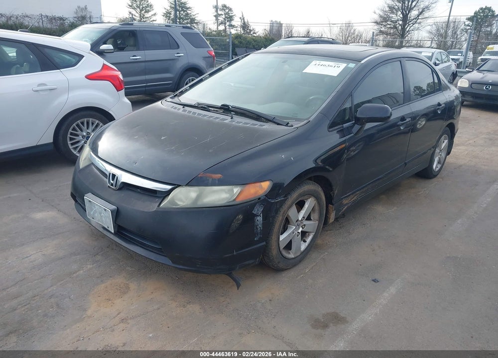 2007 HONDA CIVIC EX VIN: 1HGFA16847L088264