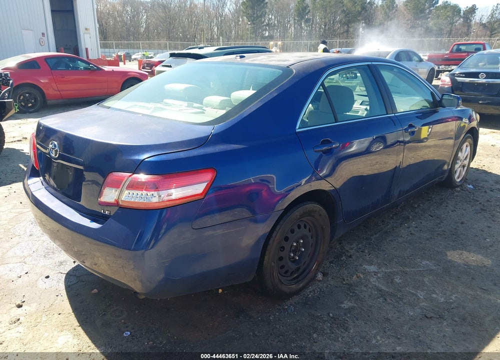 2011 TOYOTA CAMRY LE VIN: 4T1BF3EK7BU604736