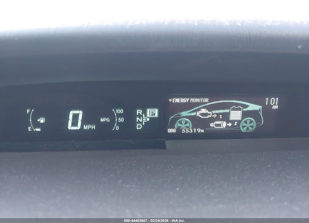 2011 TOYOTA PRIUS THREE VIN: JTDKN3DU2B1382084