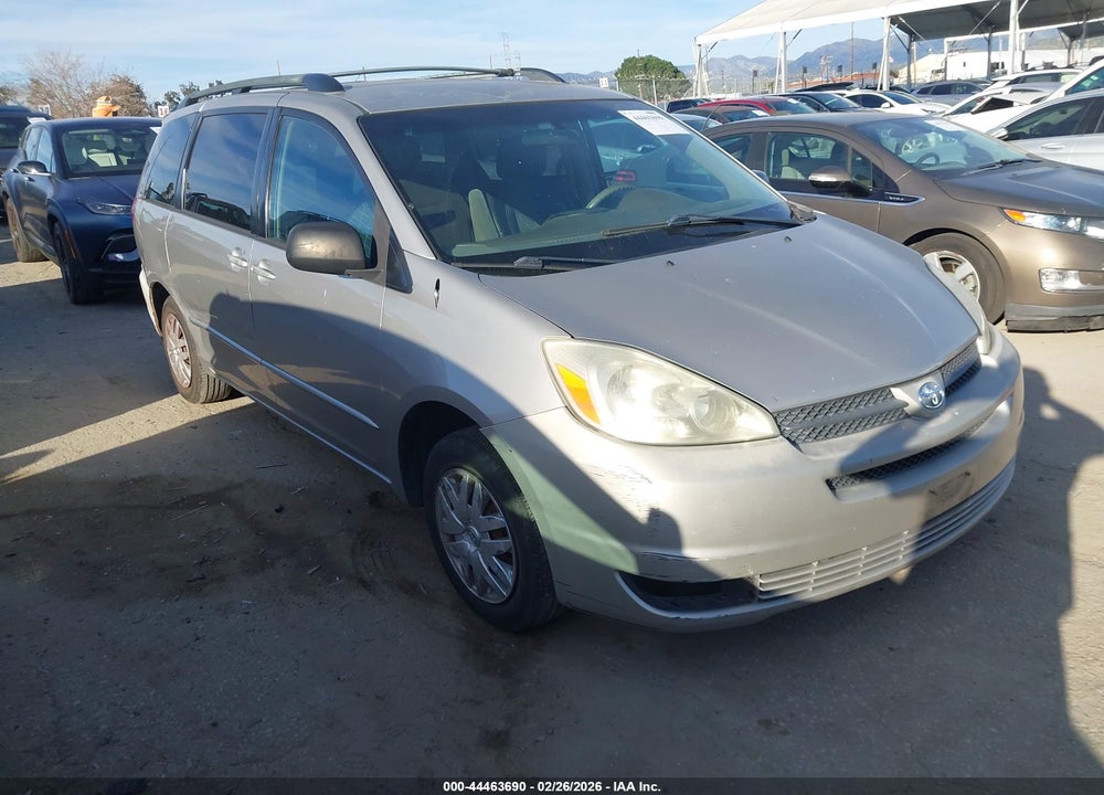 2005 TOYOTA SIENNA LE VIN: 5TDZA23CX5S374738