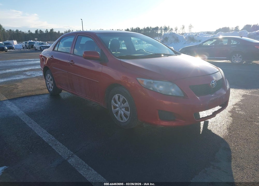 2009 TOYOTA COROLLA LE VIN: 2T1BU40E49C022876