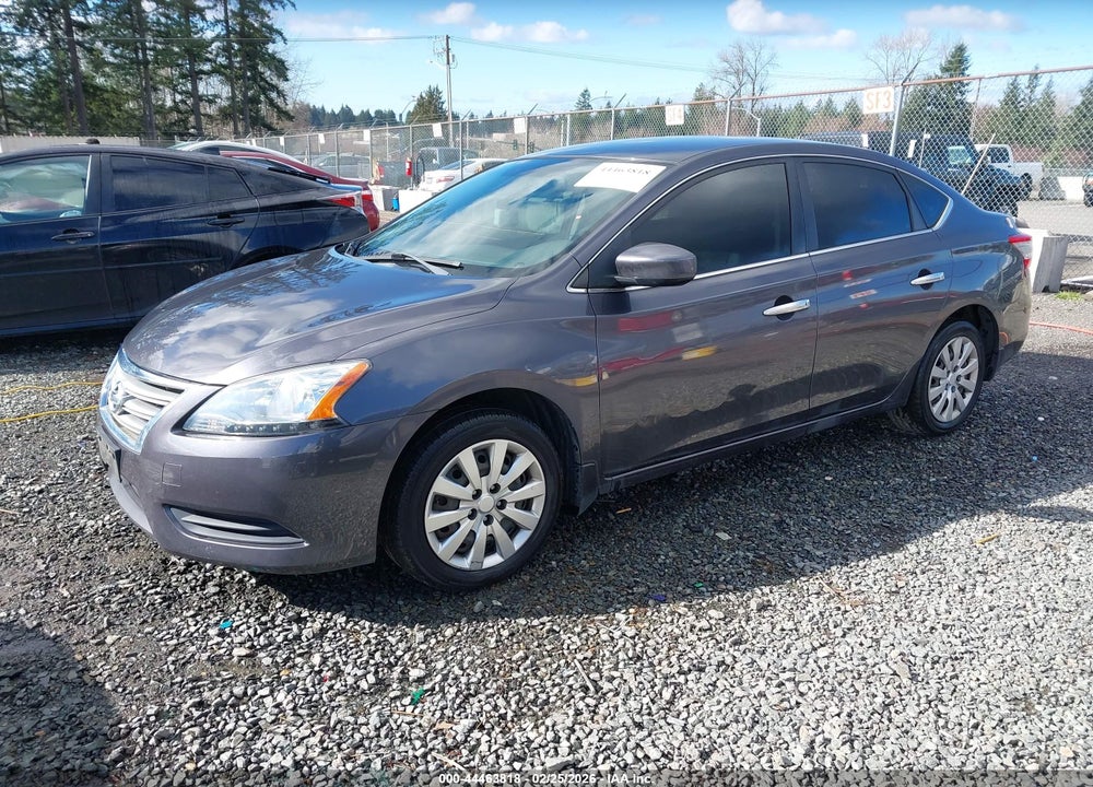 2014 NISSAN SENTRA SV VIN: 3N1AB7AP9EY221034